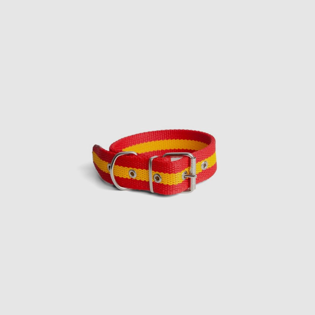 Halsband aus verstärktem Nylon mit Spanienflagge