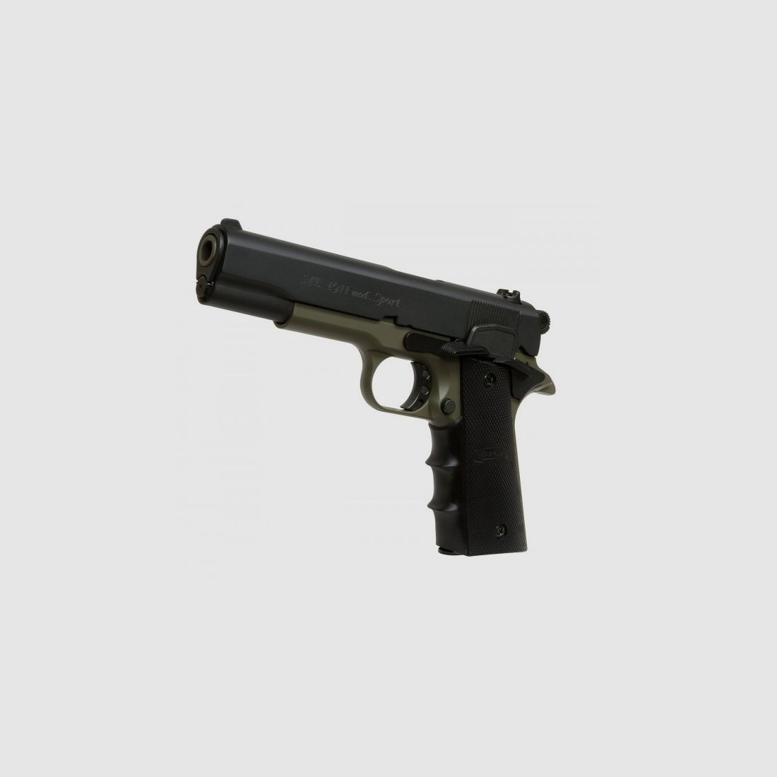 ME 1911 Model Sport, Kal. 9 mm P.A. Knall, black oliv