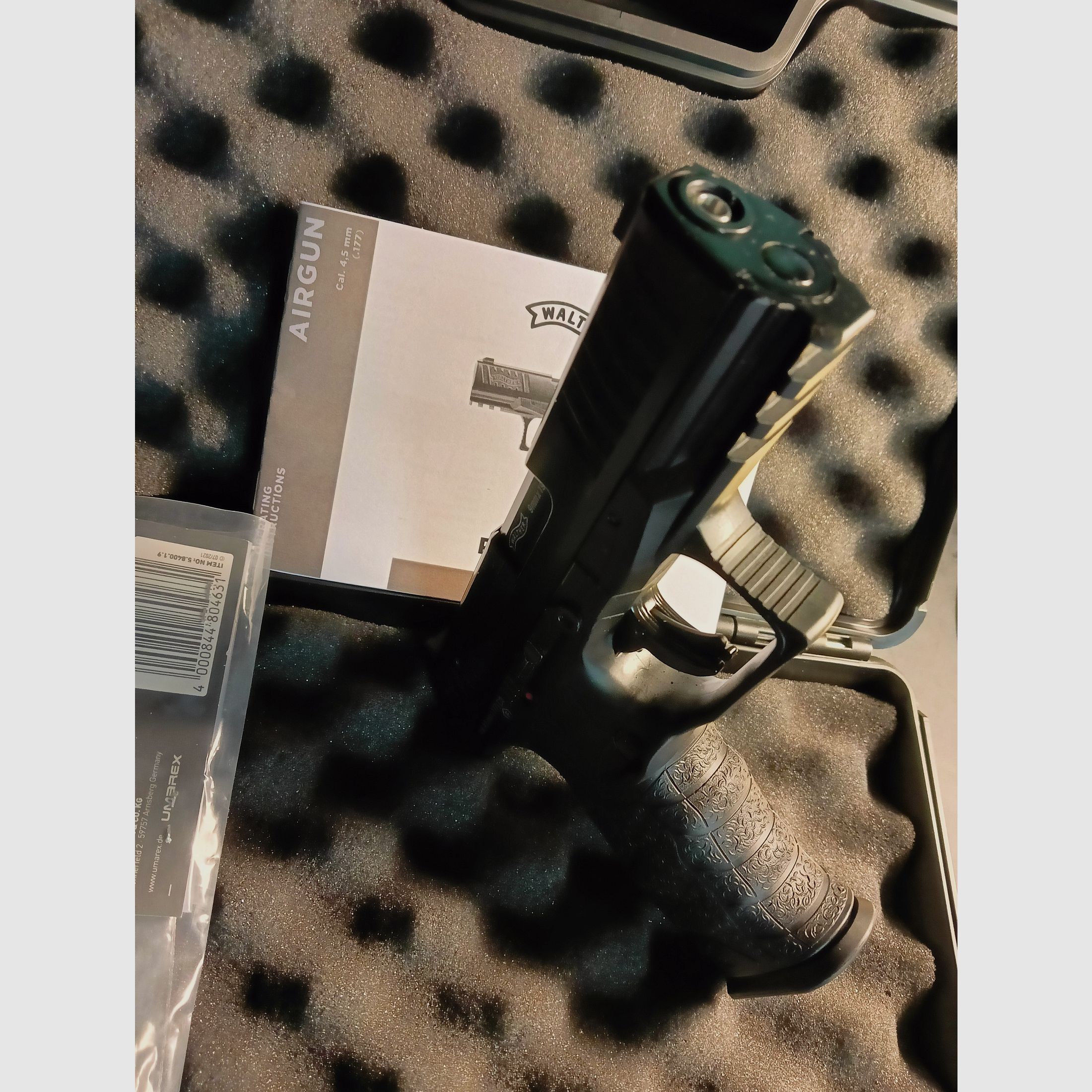 Umarex Walther PPQ M2 CO2 4,5mm Diabolos 21 Schuss Kettenmagazin TOP, Bild 5 von 15