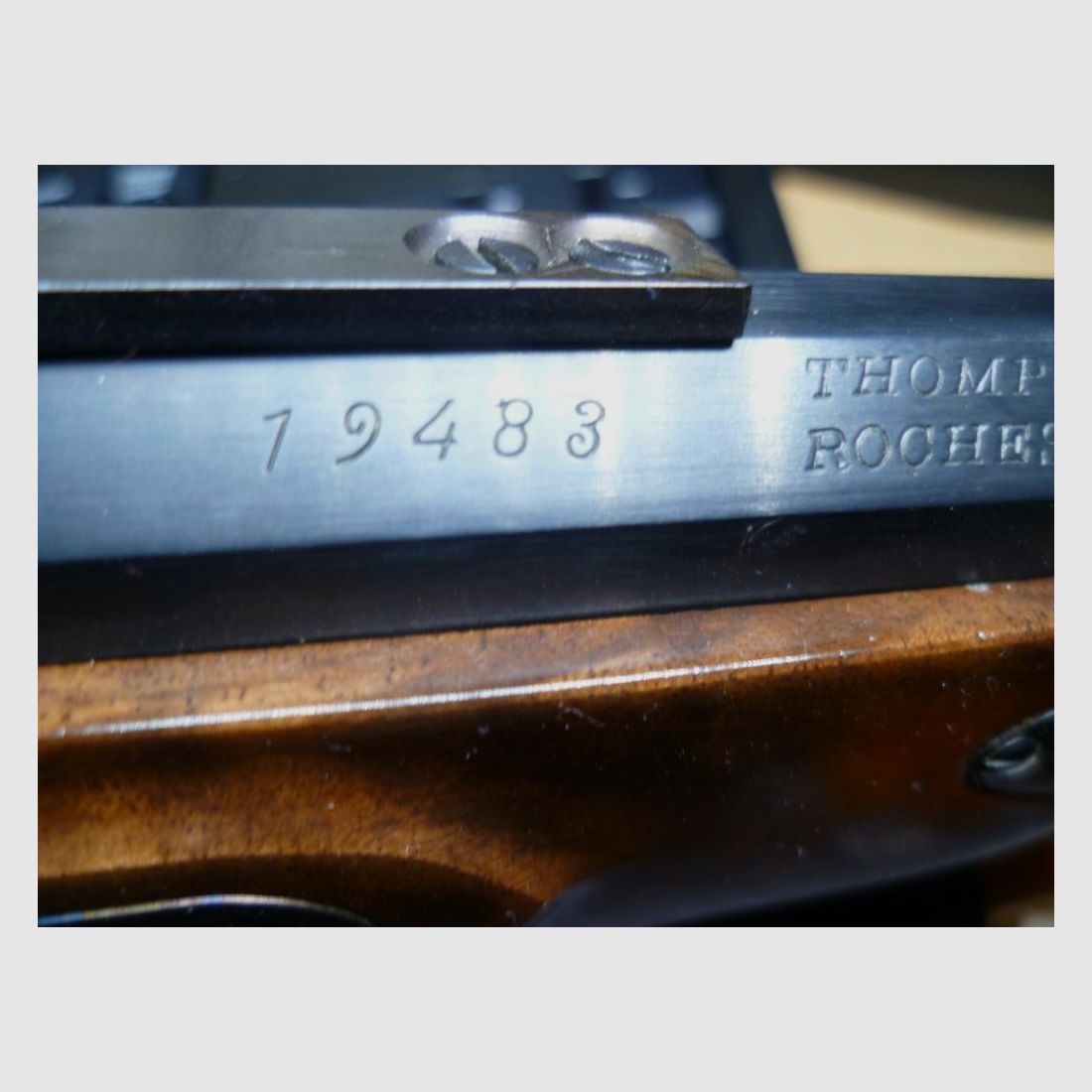 THOMPSON Perkussionspistole CAL.45 / Center Arms  Rochester  New Hampshire  