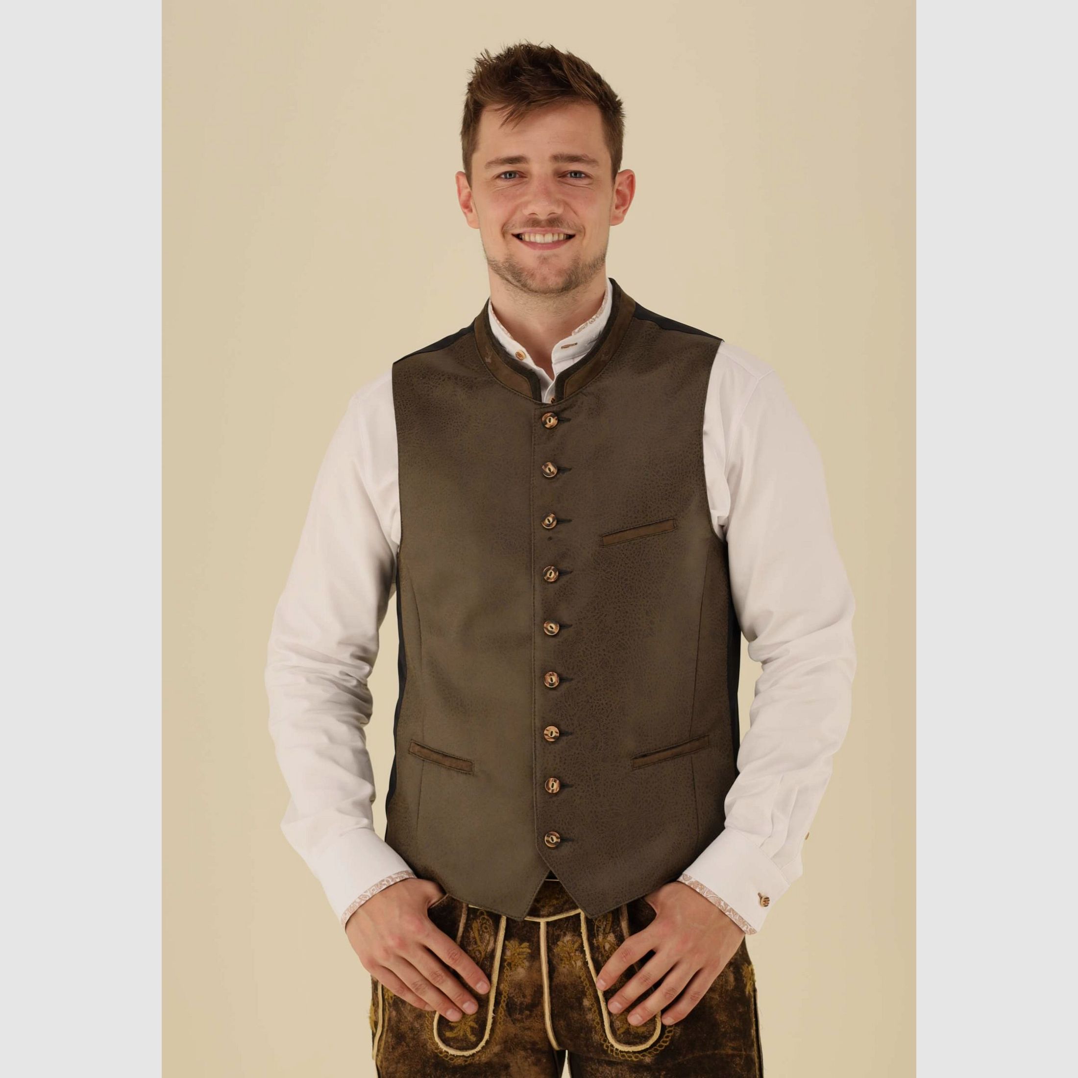 OS TRACHTEN GILET EFFETTO PELLE, Bild 3 von 3