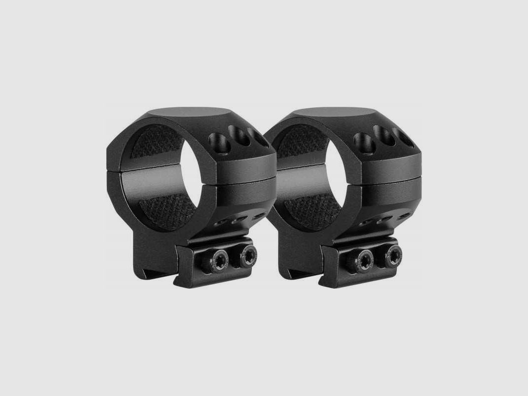 Montura de anillo táctica Hawke 9-11mm Ø30 mm media 2 unidades. Altura 11 mm