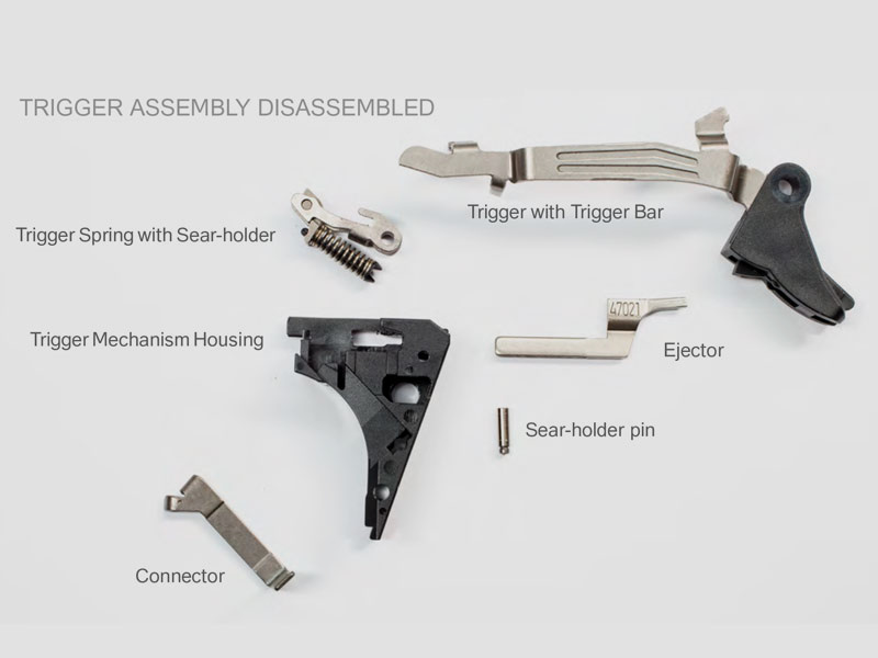 GLOCK Performance Trigger dla Gen4 + Gen5, kaliber 9 mm Luger