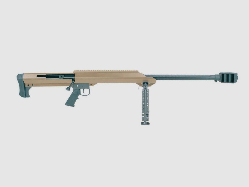 BARRETT Einzelladerbüchse BARRETT Modell 99 in .50 BMG mit HEAVY BARREL 32" in FDE - Flat Dark Earth