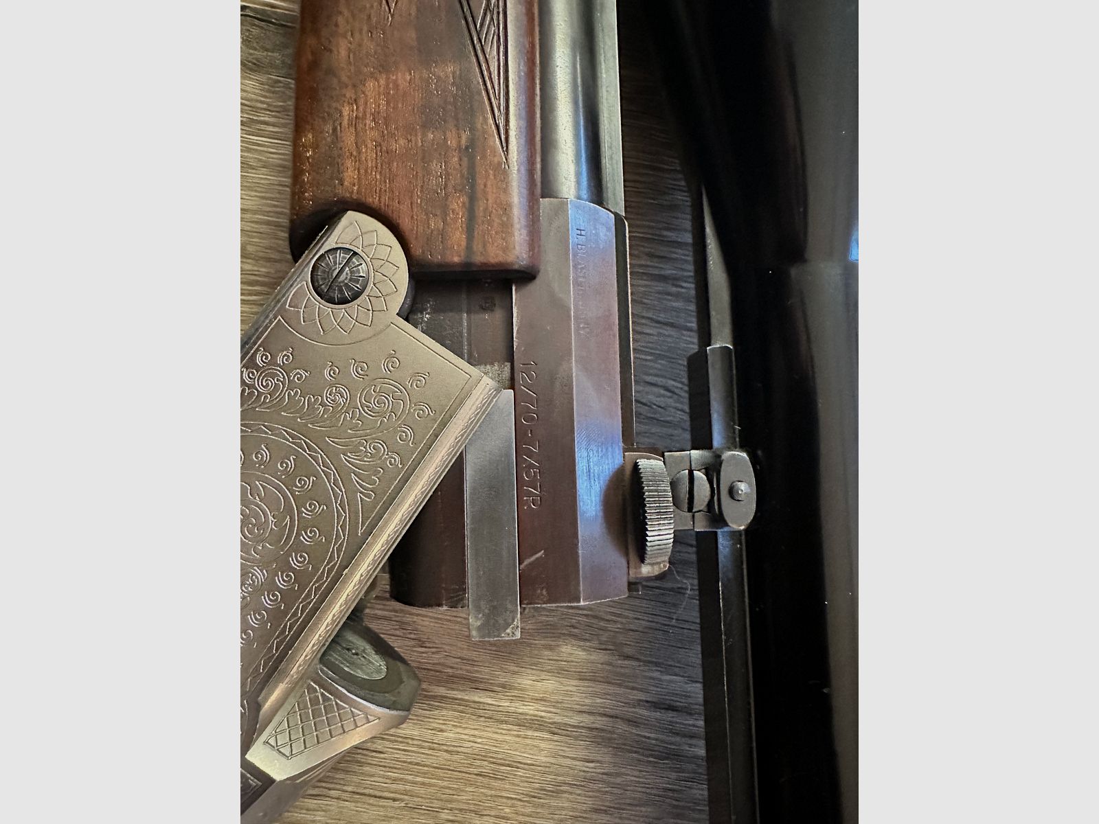 Blaser BBF, ES 70, Kal.12/70, 7x57R, Handspanner 
