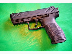 Heckler & Koch P30 blank firing pistol 9 mm P.A.K. blued (PTB 912)