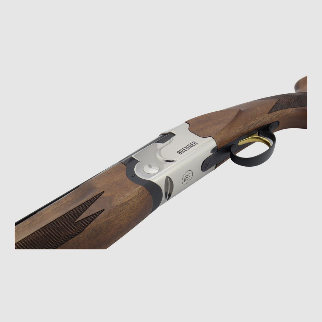 Brenner BF18 Silver (White) / BF 18 Silber LL 71cm Bockflinte - Stahlschrotbeschuss