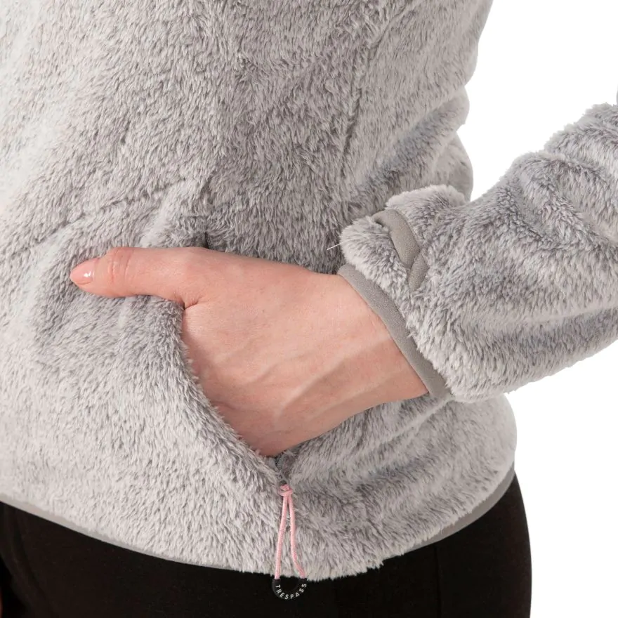 Trespass Telltale Women's Brushed Fleece Jacket, image 4 of 7
