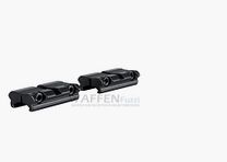 Adapterschienen kurz 3/8" von Prismen auf Weaver