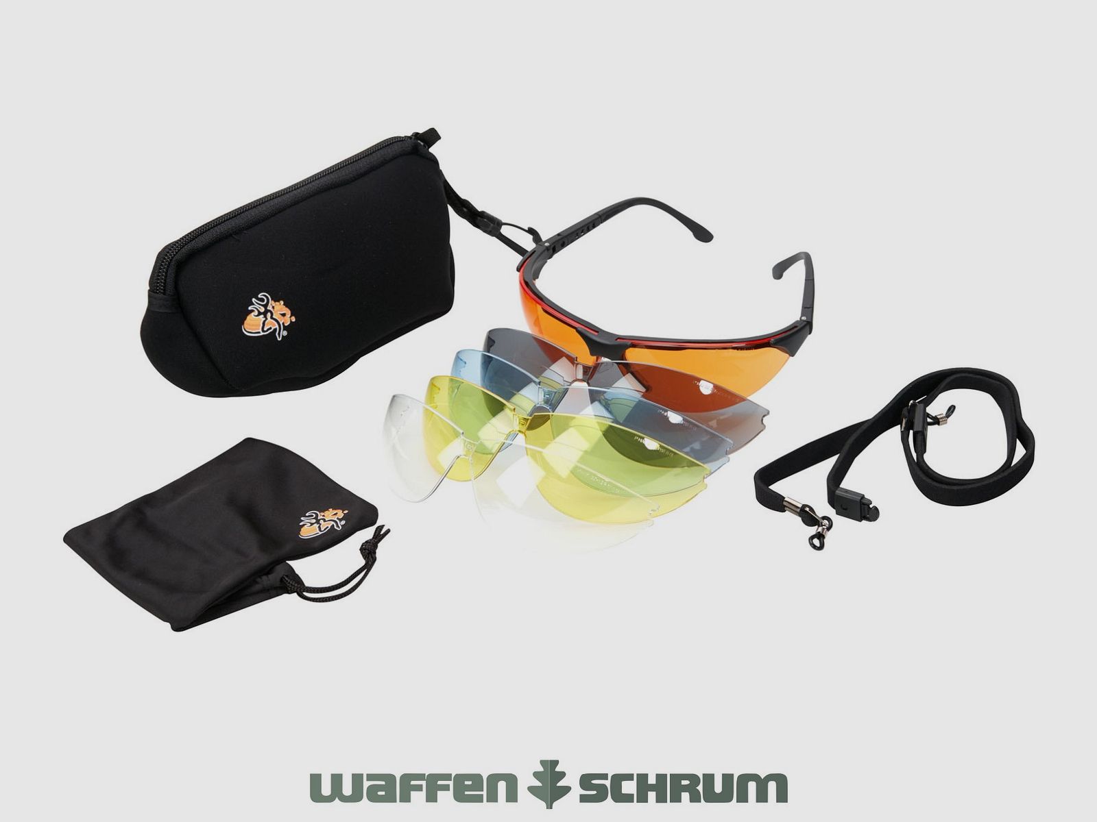 Browning Claymaster Schützenbrillen / verschiedene Farben