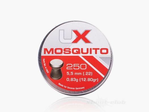 UMAREX	 Mosquito Flachkopf Diabolos 5,5mm - 250 Schuss