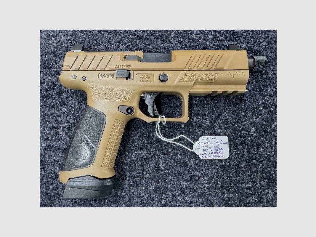 Beretta APX A1 Full Size Tactical FDE 9 mm, image 2 sur 3