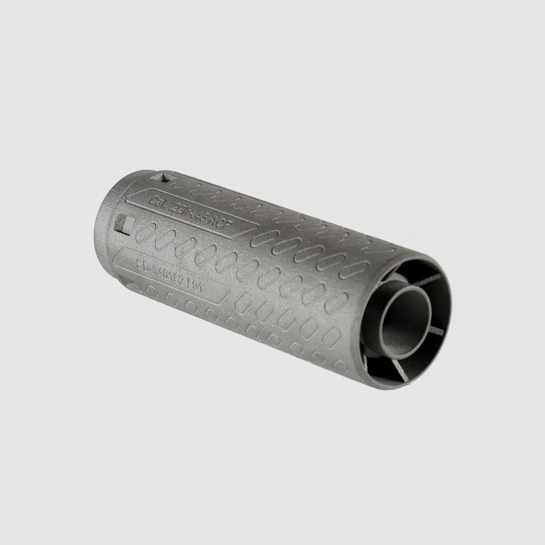 B&T Blast Deflector Print-X "extra lang" Inconel, zonder adapter blank matgrijs