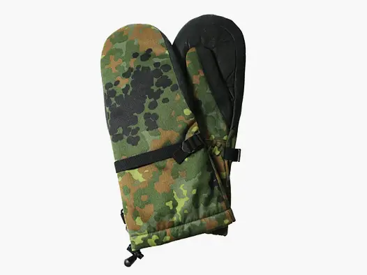 Bundeswehr Original Bundeswehr Original Bundeswehr Fäustlinge Goretex gebraucht Flecktarn - 7