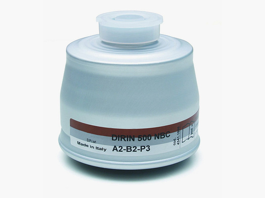EKASTU Mehrbereichs-Kombifilter DIRIN 500 A2B2-P3R D NBC