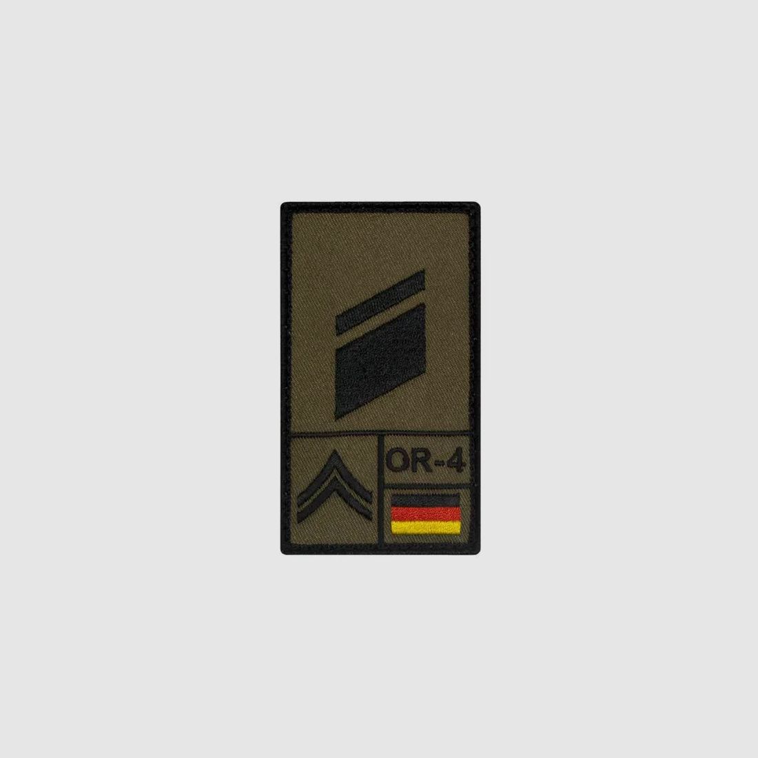 Café Viereck Rank Patch Stabskorporal