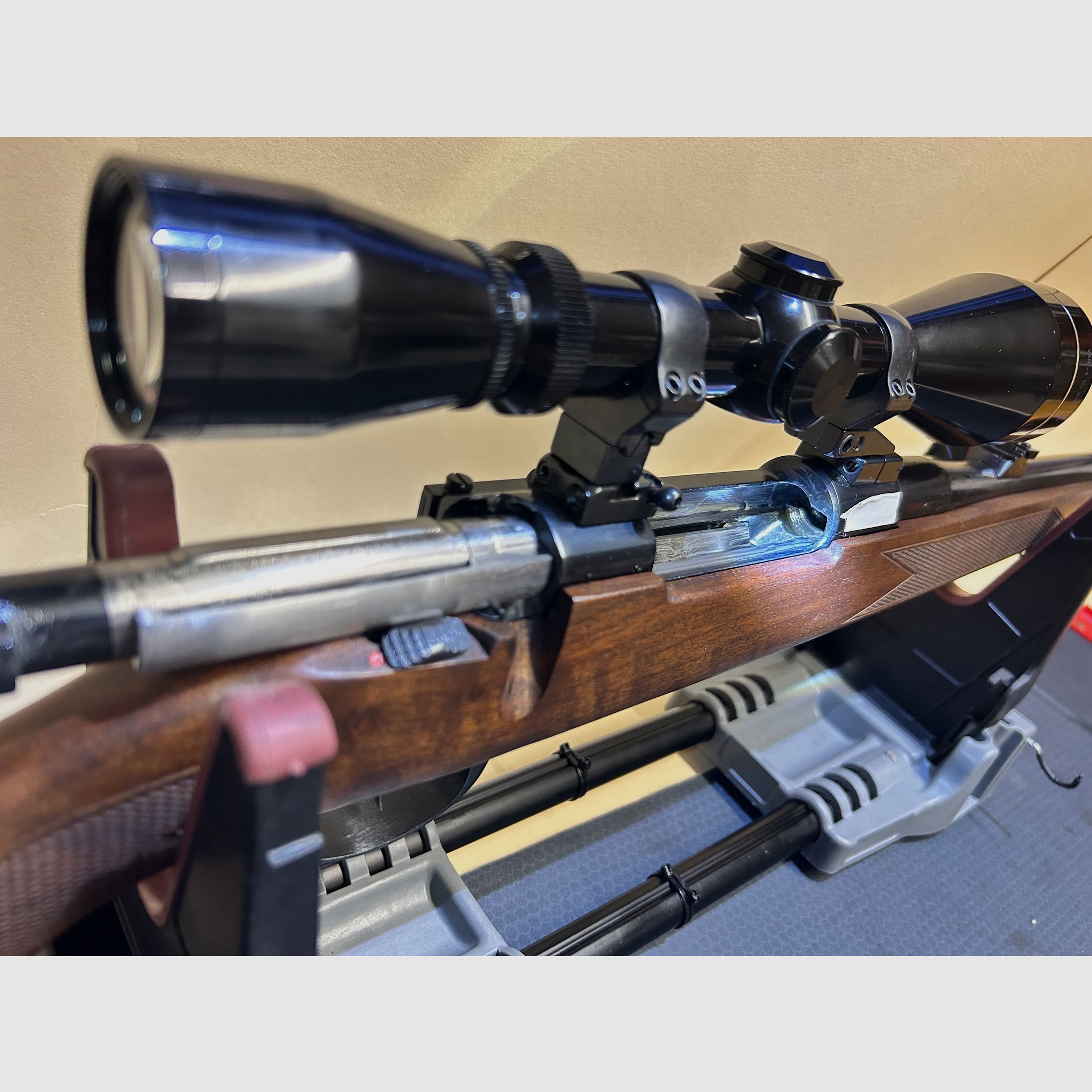 Suhler Jagdhütte Kettner 98er - Leupold - EAW swivel mount