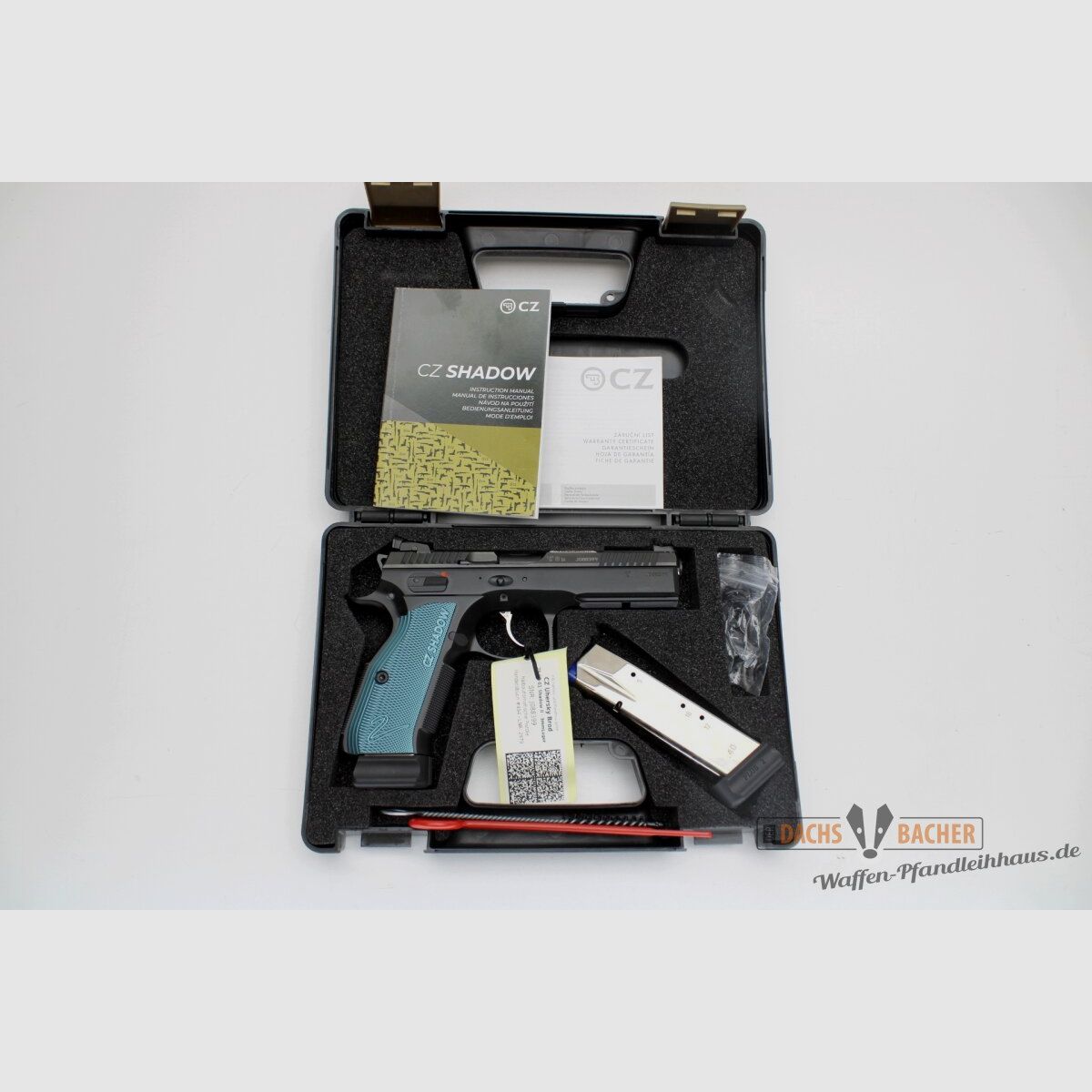 Pistole CZ 75 SP-01 Shadow II 2 Kal 9 Para inkl 2 Magazinen