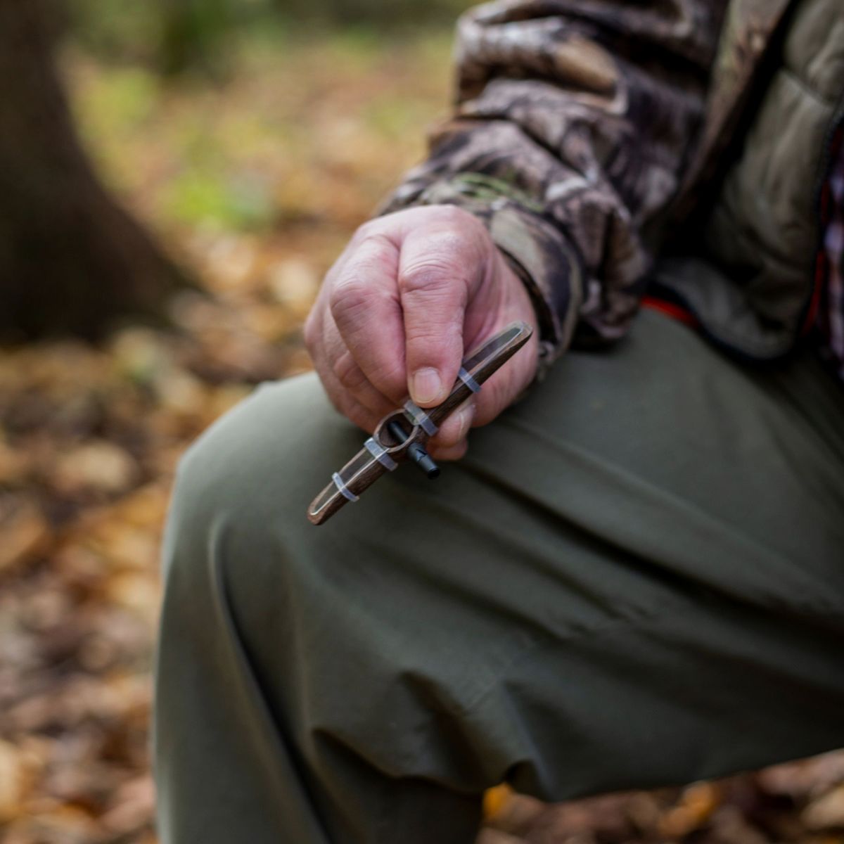 WEISSKIRCHEN Edelholzblatter mit Mauspfeife