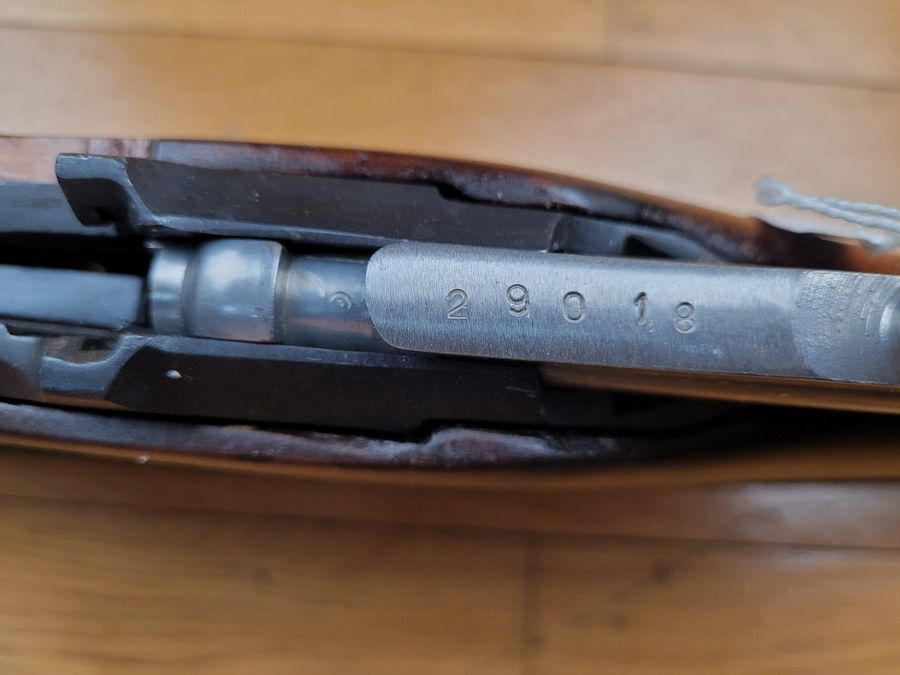 Karabin Mosin Nagant 1891/30 – Jakość przedwojenna – Izhevsk 1930 – Ośmiokątny korpus – Pasek i bagnet – Doskonały stan lub przysięga miłości Sergieja i Tatiany!, zdjęcie 18 z 22