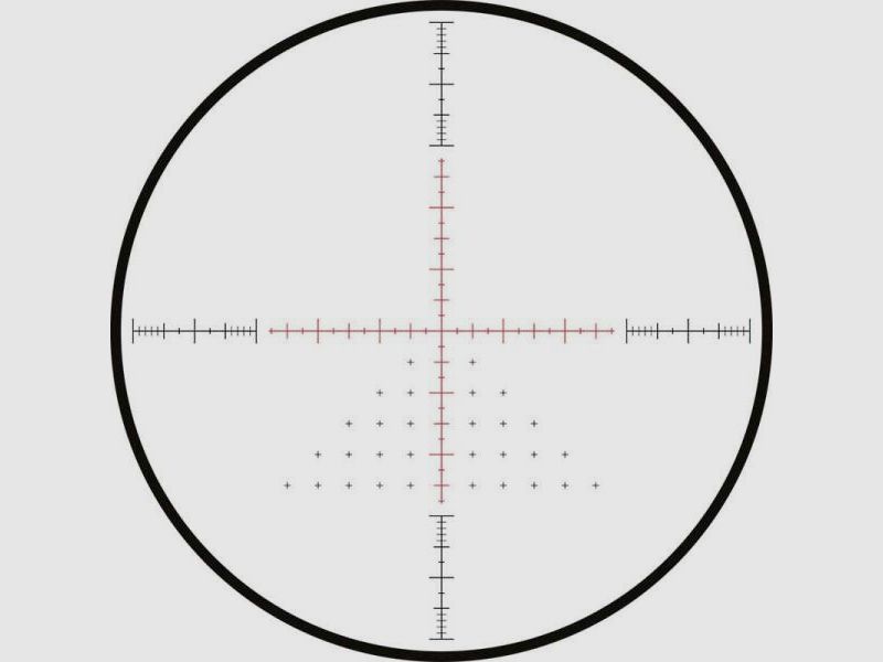HAWKE ZF m. Leuchtabsehen (1. BE) 6-24x56 Sidewinder (30mm) Abs. FFP Half Mil (24x)