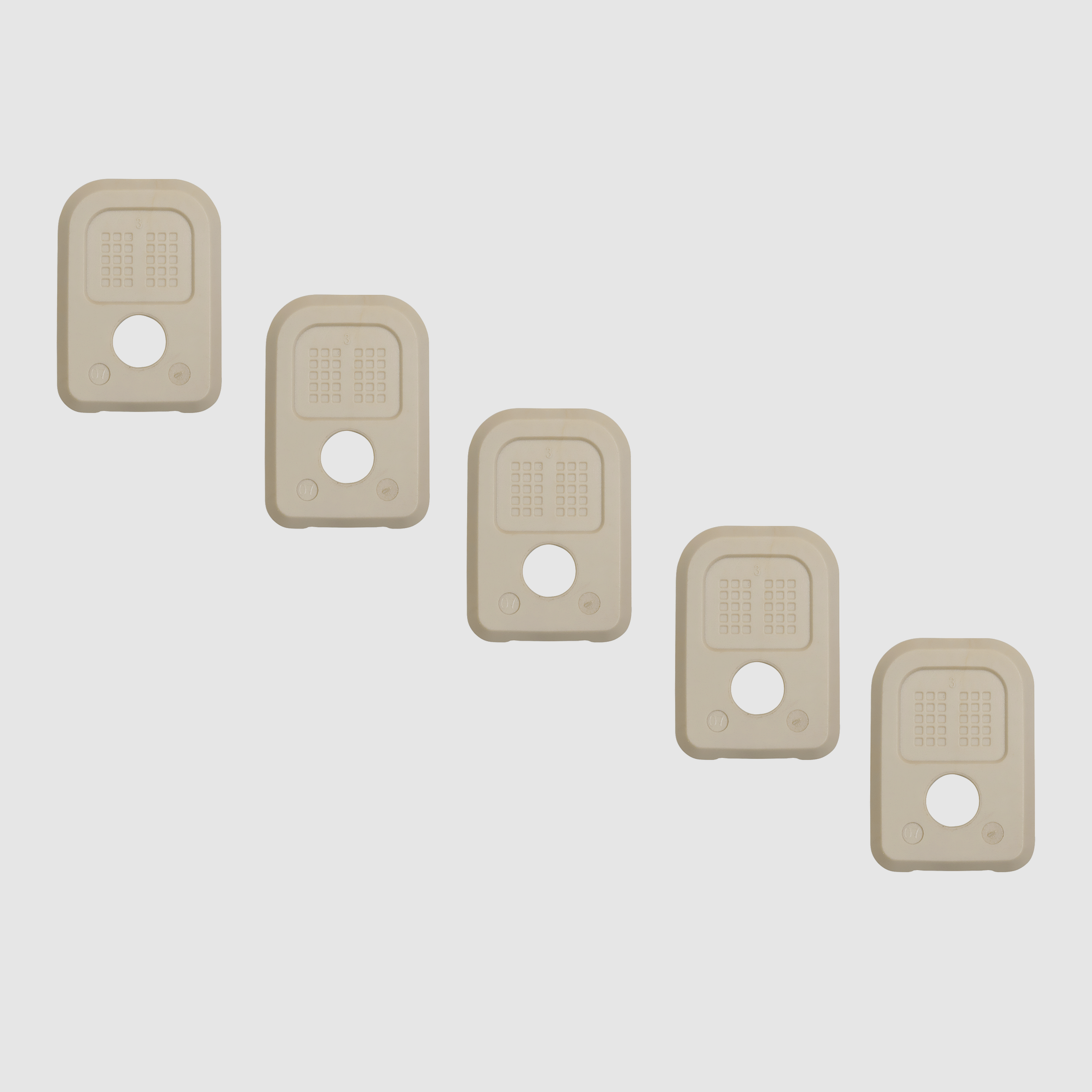 PMAG GL9 magazine floorplate, 5 pcs., Sand, MAG688 - Magpul