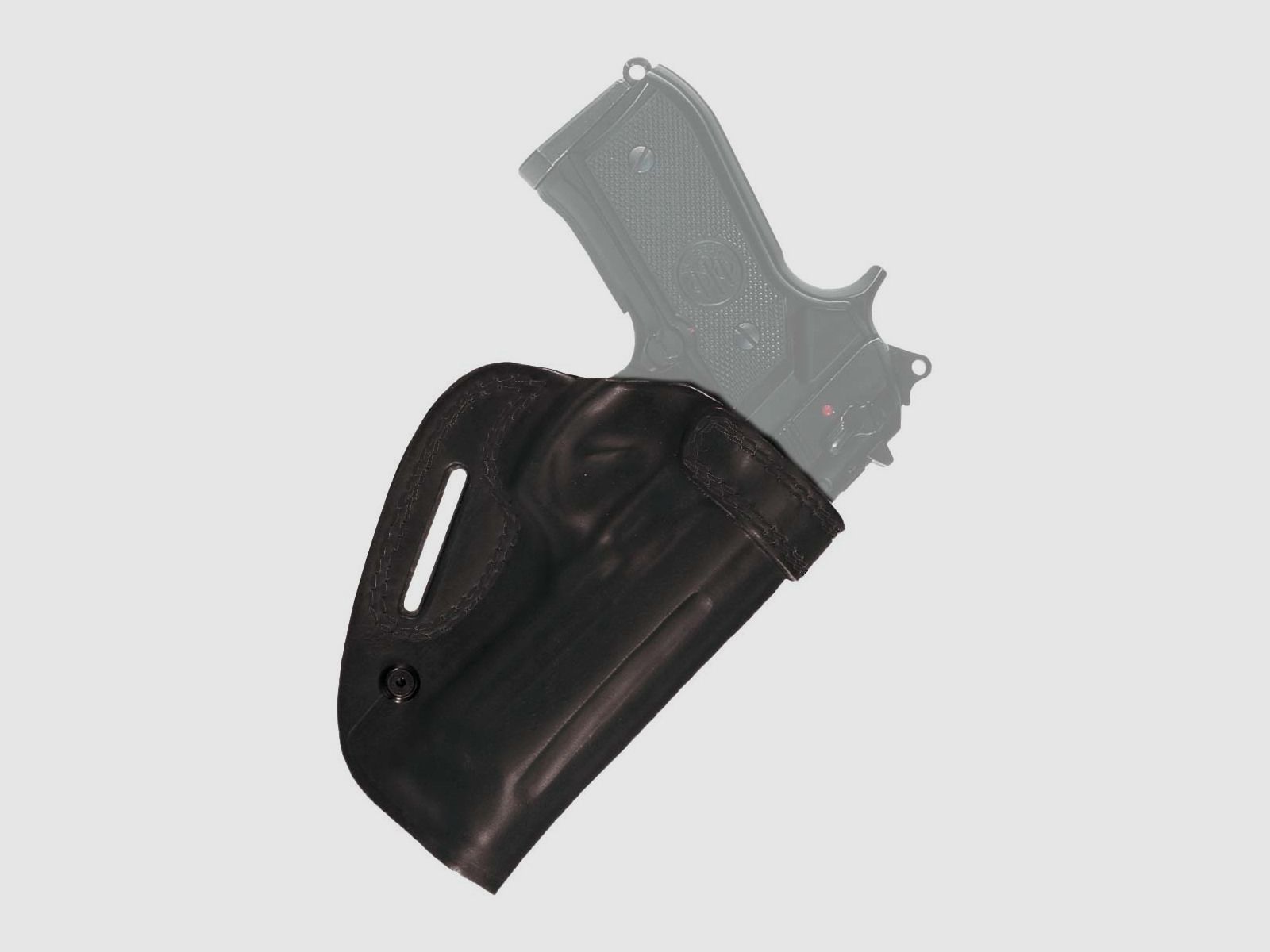 Offenes Lederholster "SPEED"  Colt 1911/Governament,Para Ordnance P14/P16,S&W 1911,Springfield 1911 A1' S Rechtshänder Schwarz