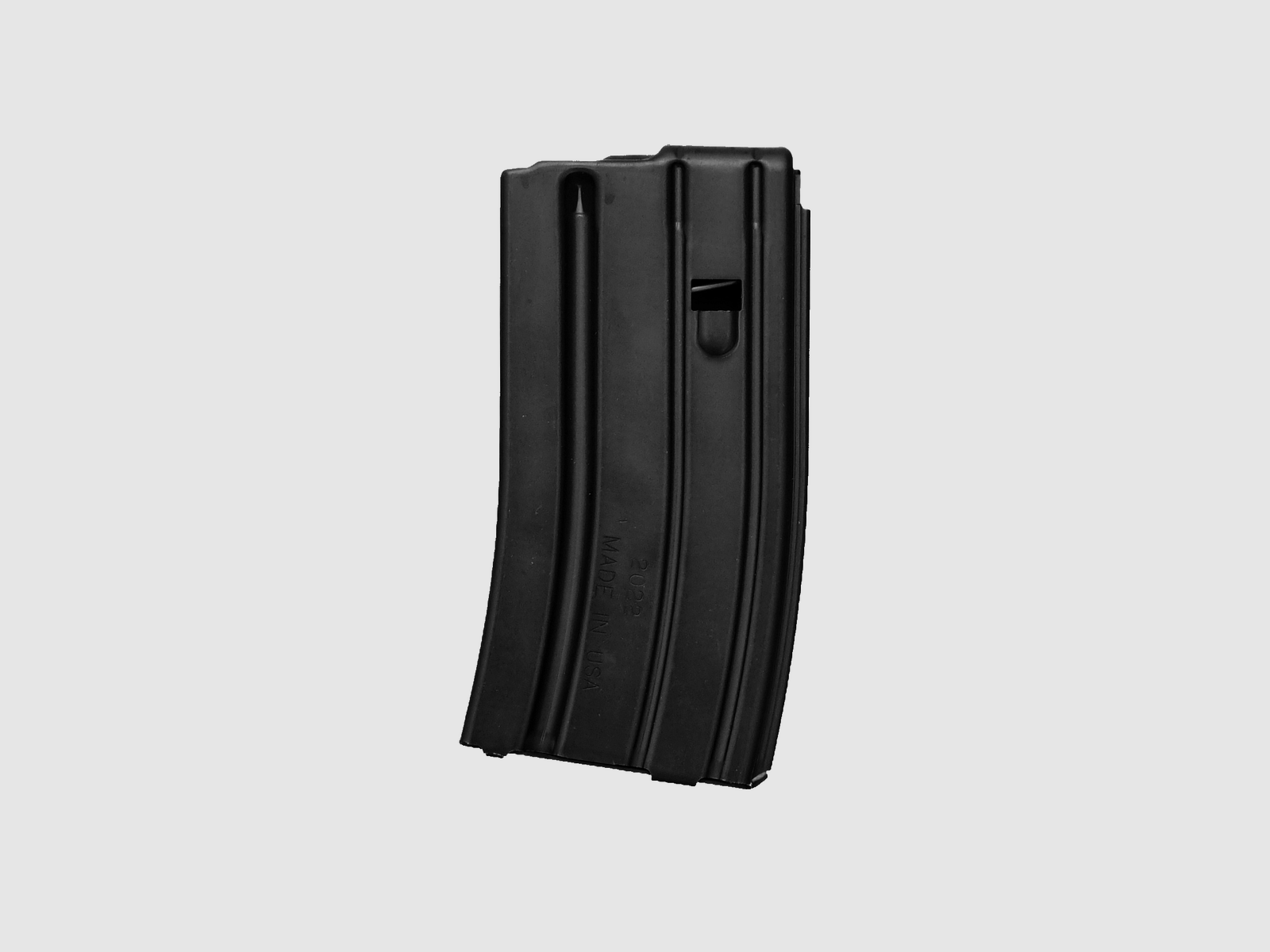 Cargador AR15 de aluminio, 20 cartuchos, negro – Duramag