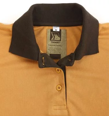 Tagart Polo Shirt with Collar for Women Honey, image 6 of 8