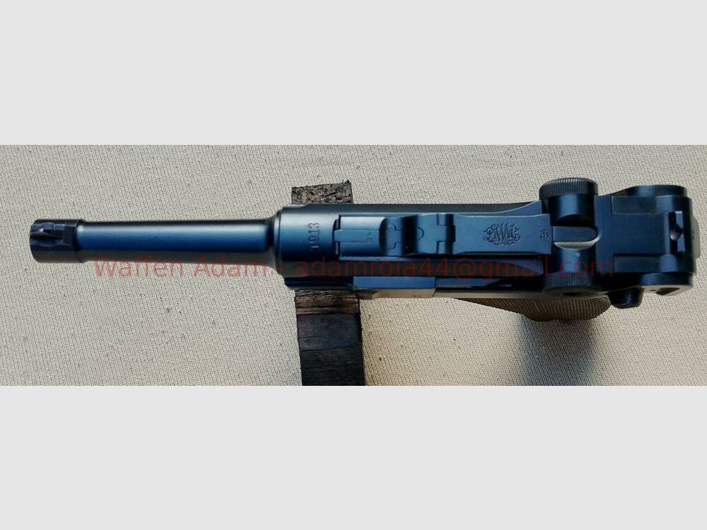 DWM Berlin P.08 Luger 1913 ohne Schiene