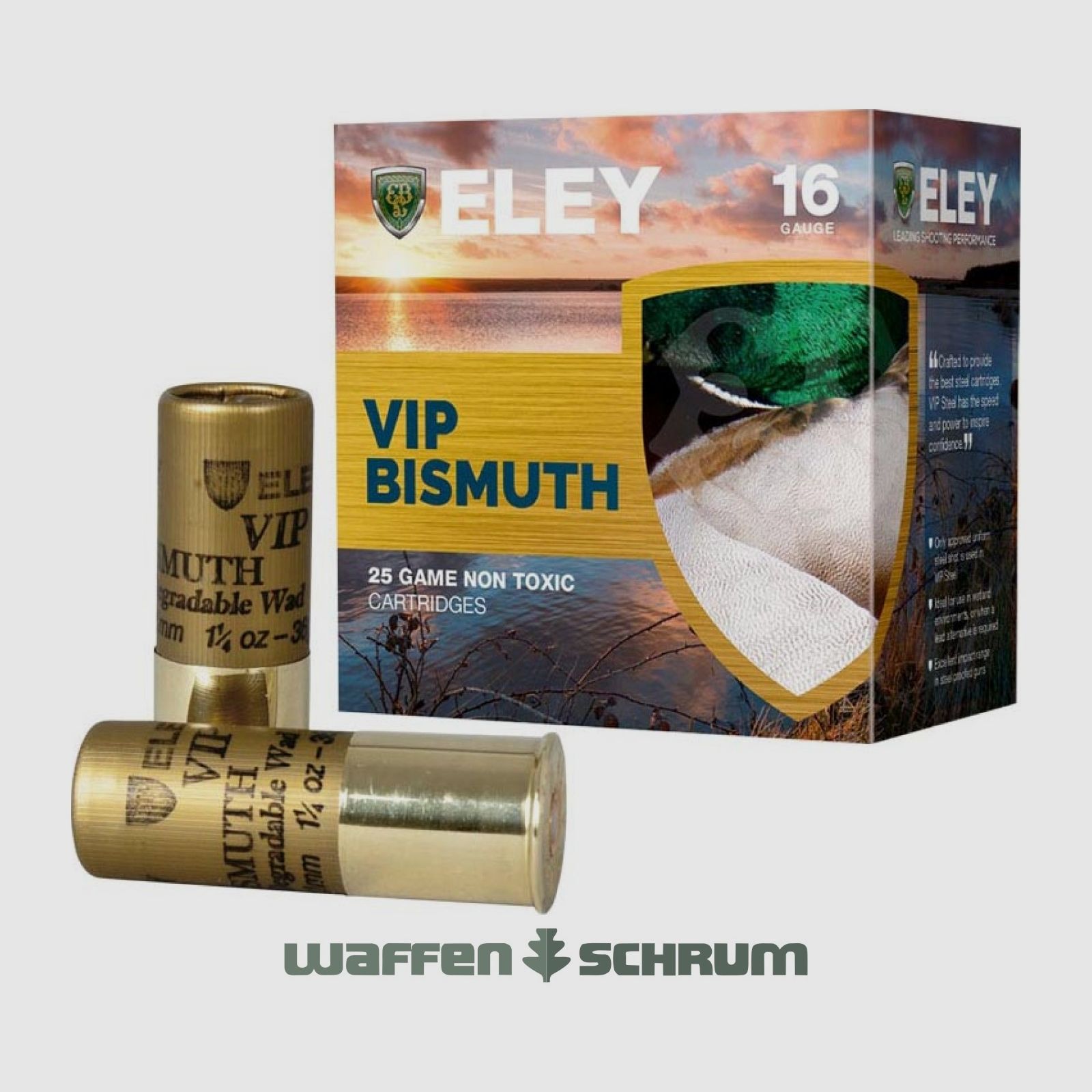 Eley VIP Wismut 16/67,5 Nr.5 2,8mm - 26,5g