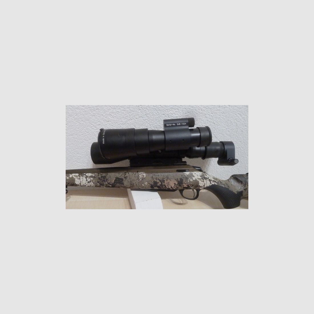 Jahnke appareil de vision nocturne DJ-8 Onyx tube d'image haute performance 7,5x56 en excellent état