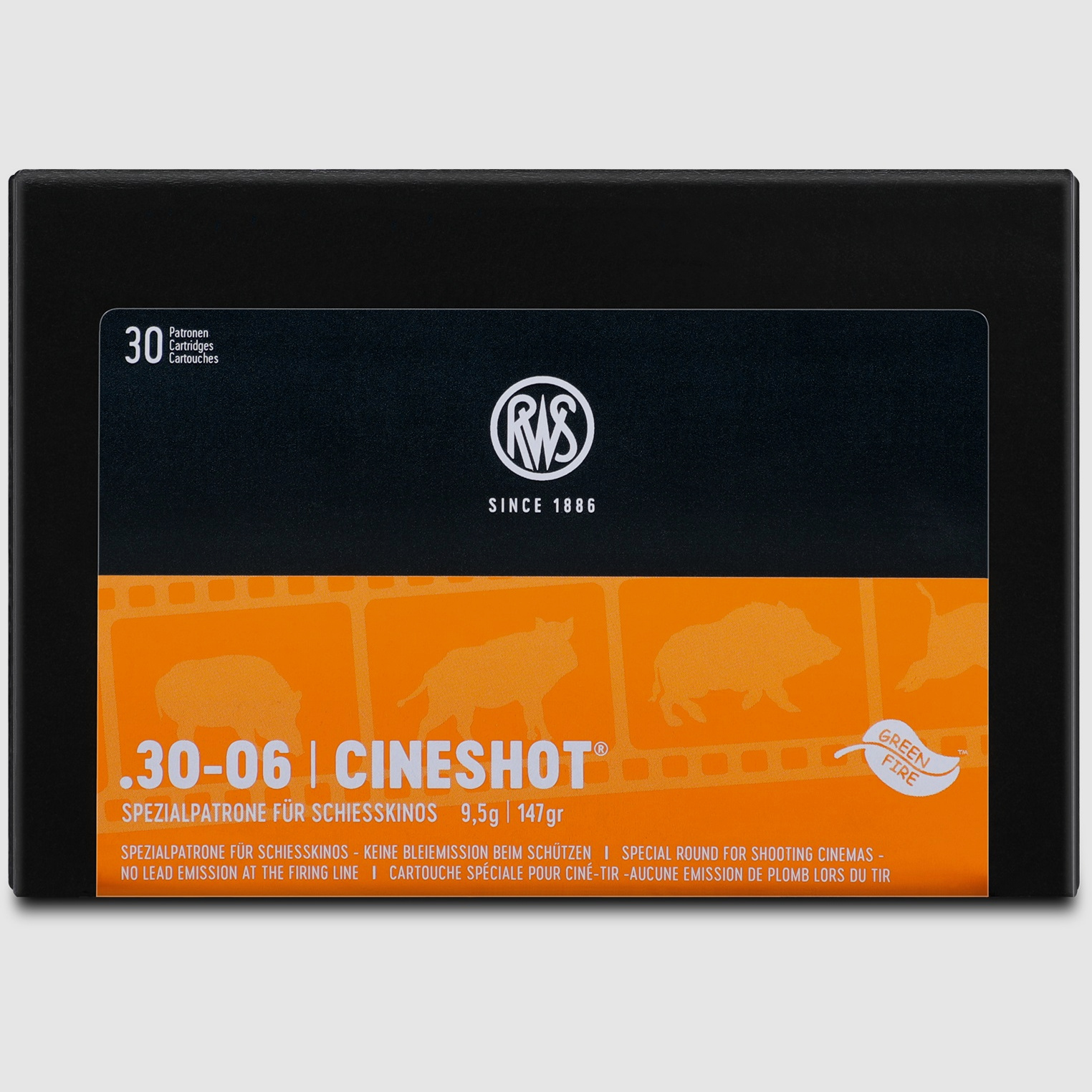 Cineshot .30-06 SG 9,5g 30er Schachtel bleihaltig