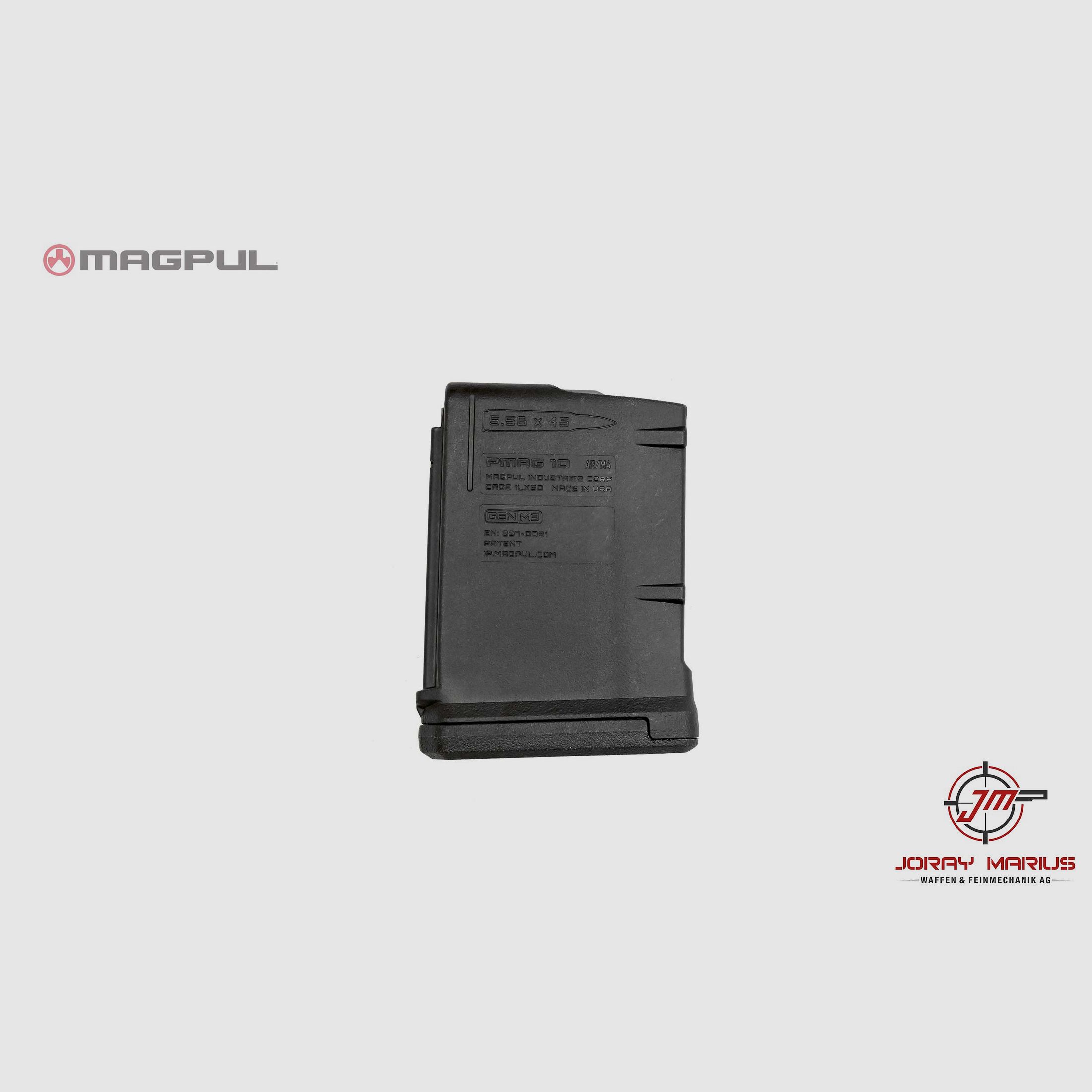 Magpul PMAG 10 AR/M4 Gen M3 Magazin 5.56×45, 10-Schuss (Polymer)