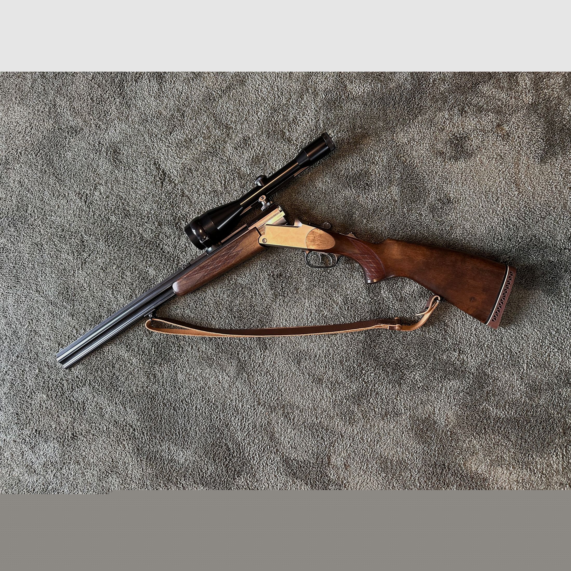 Blaser Bockbüchsflinte Kaliber 12/70 & 7x65R – neuwertig – mit Zeiss Diatal-Z 8x56 T*