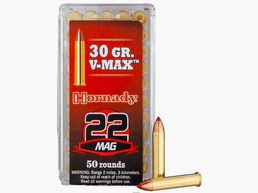 Hornady .22 Win.Mag. V-MAX 30gr / 1,94g