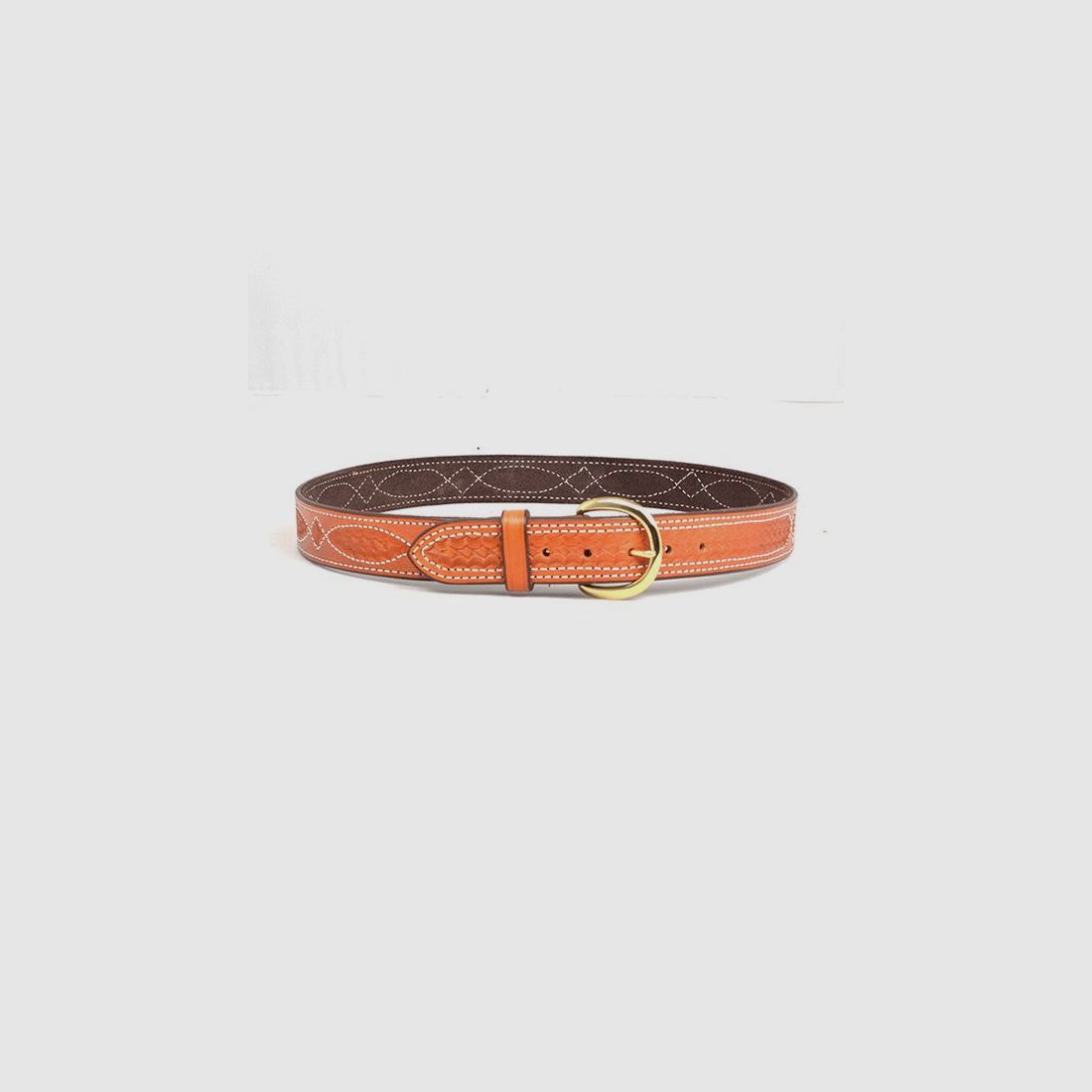 Belt Casual LS 106cm Tan Basket