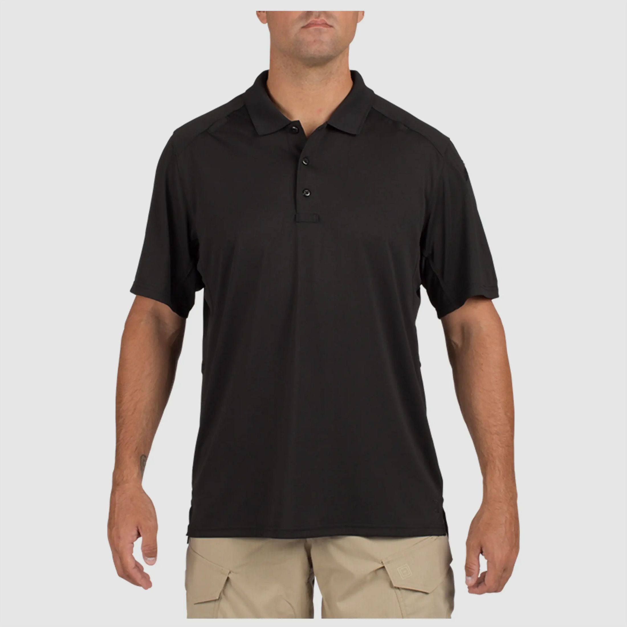 5.11 Tactical Poloshirt Helios - Zwart / 3XL