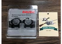 Uchwyt szybkiego montażu Bauer do profilu Weaver, matowa czerń, 30 mm, niski 8,6 mm, stal