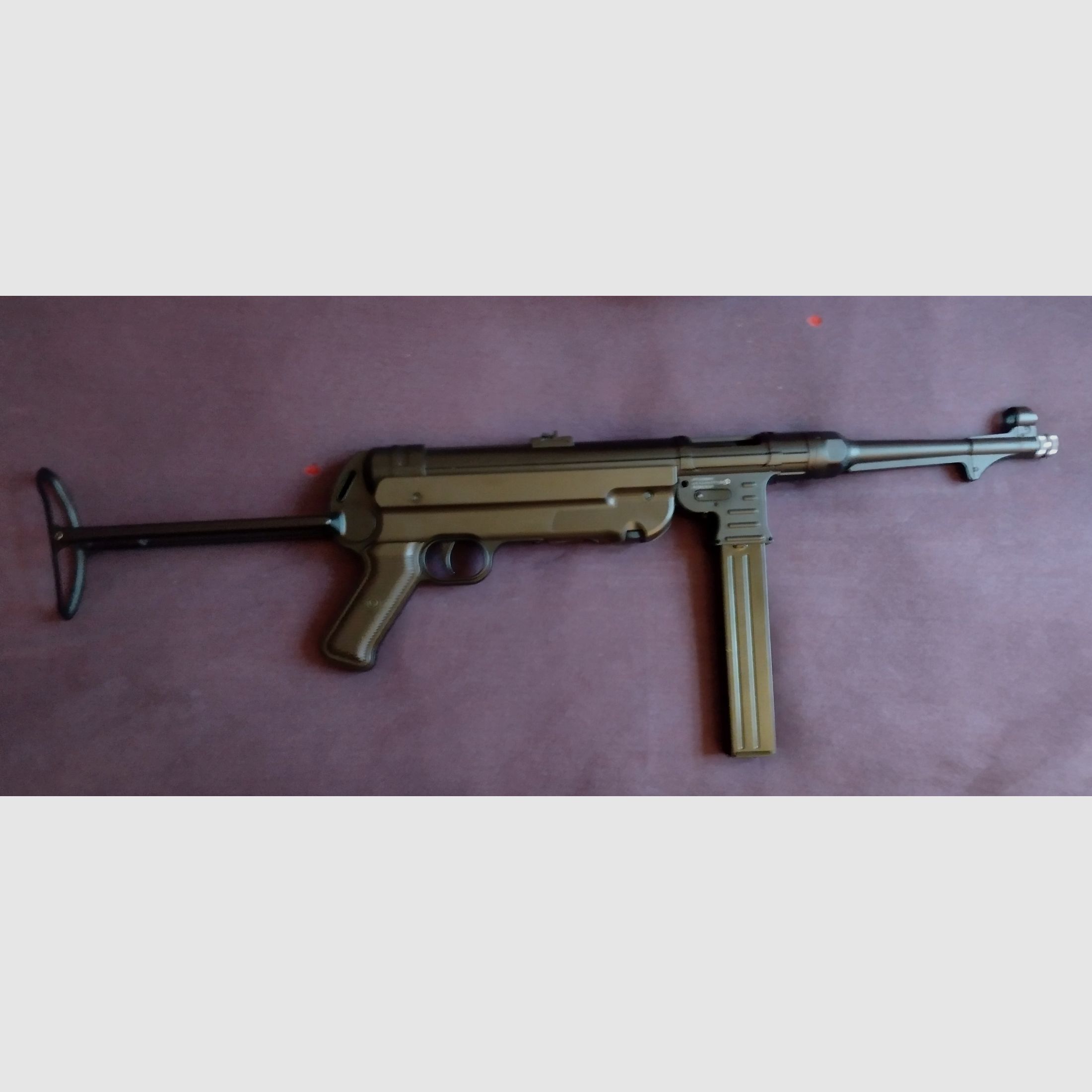 Preisknaller  ! Umarex Legends MP 40 , 4.5 mm Co2 . Neuwertig, 150 €