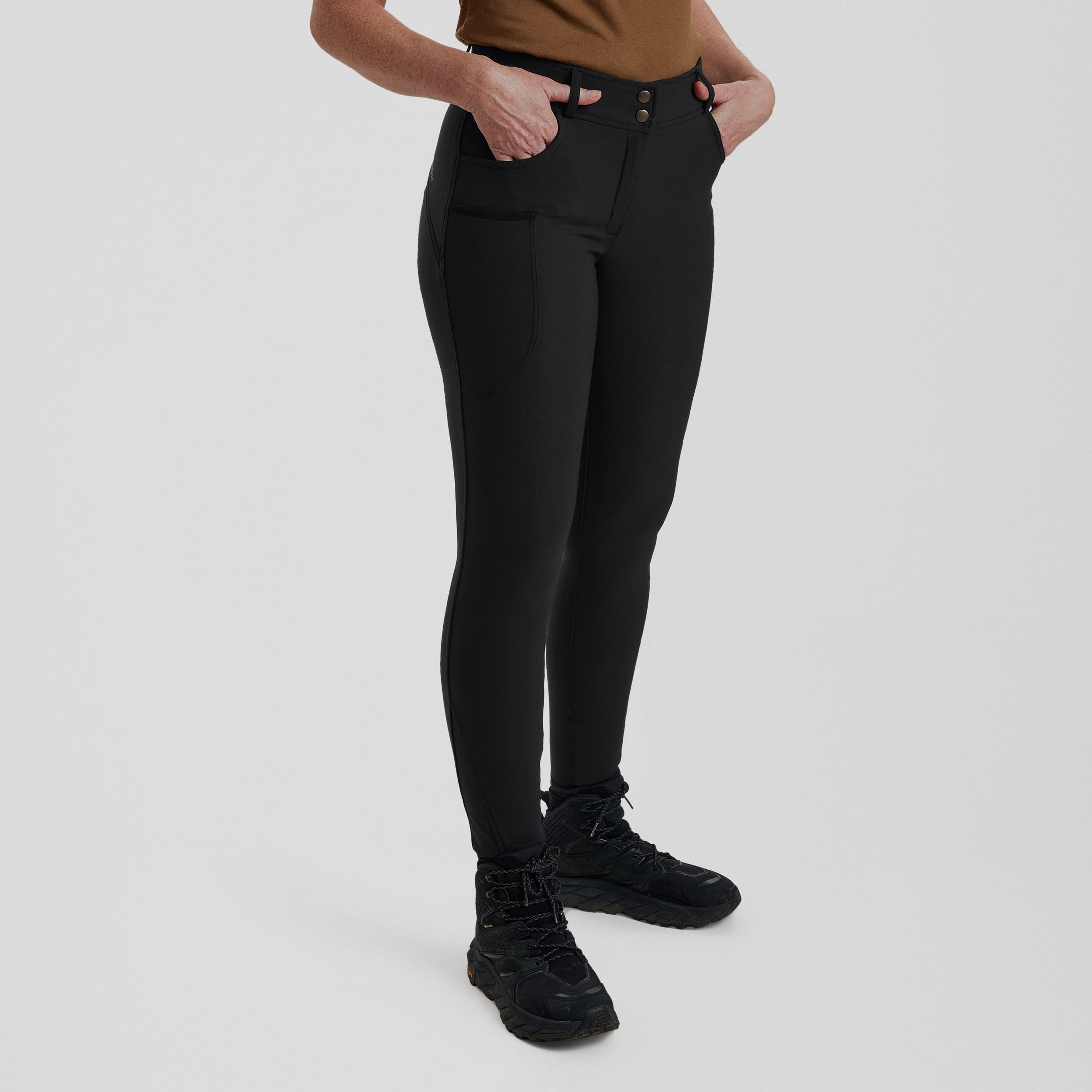 Lady Hunting Leggings - Black – Women's dress size: 38