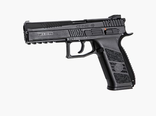 Pistole CZ P-09 Schwarz inklusive Koffer – 6 mm GBB / Co2
