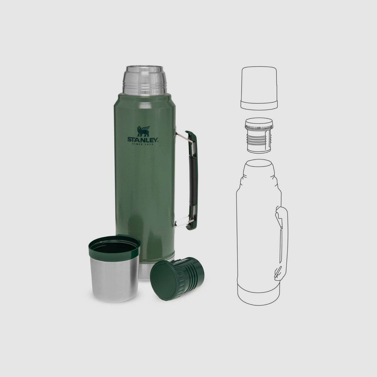 STANLEY Classic Vakuum Flasche 1,0 Liter
