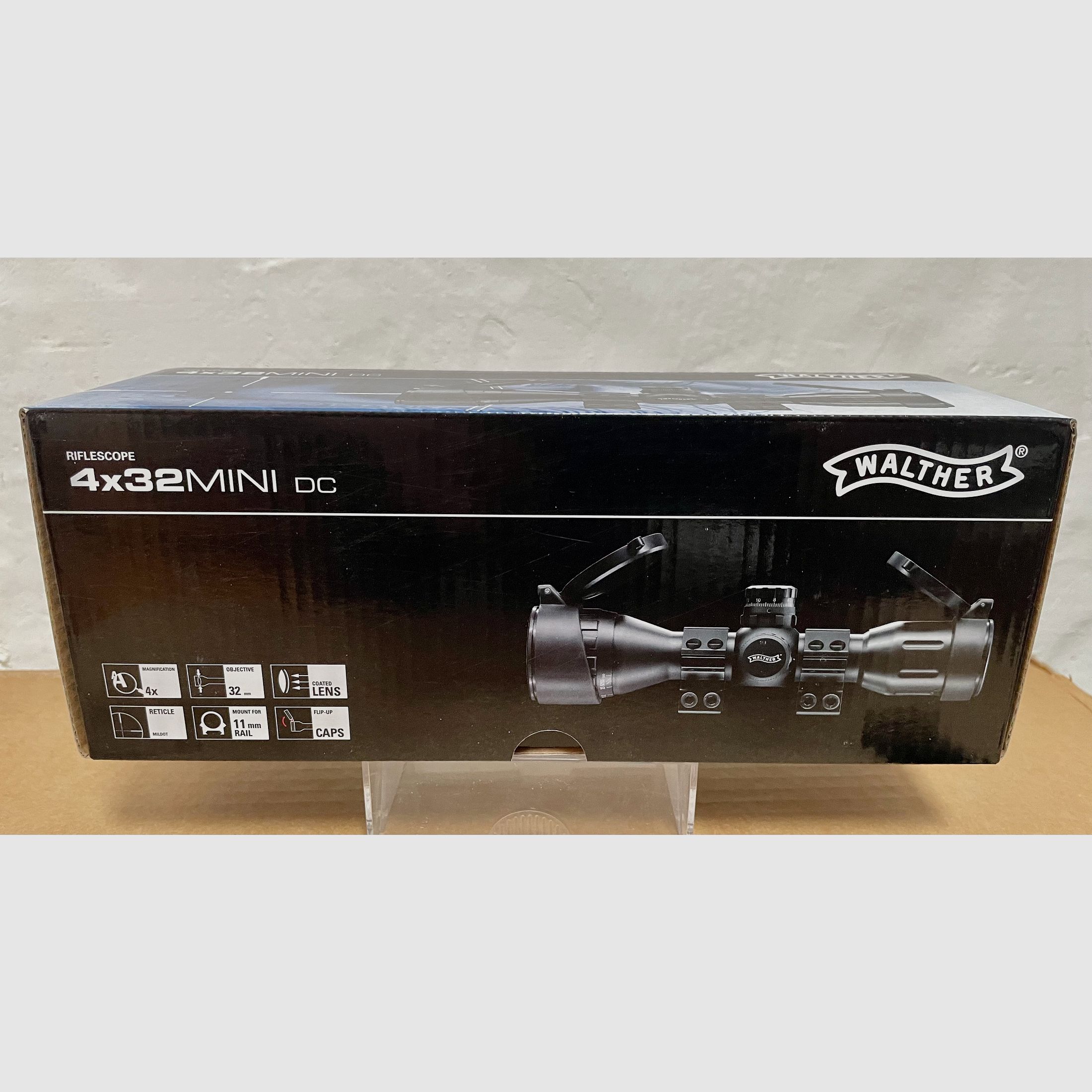 Attraktives Luftgewehr Weihrauch HW 30 S mit Walther Zielfernrohr 4x32