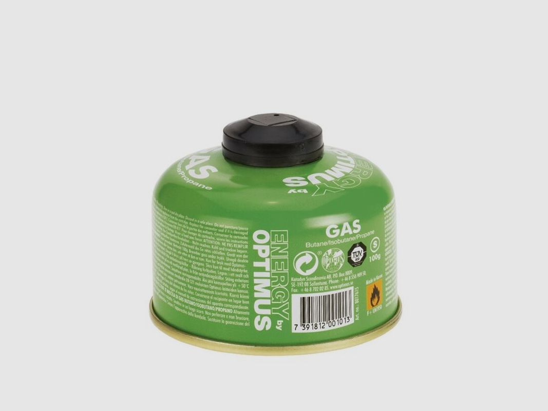 Optimus Gas 100g Butano Isobutano Propano