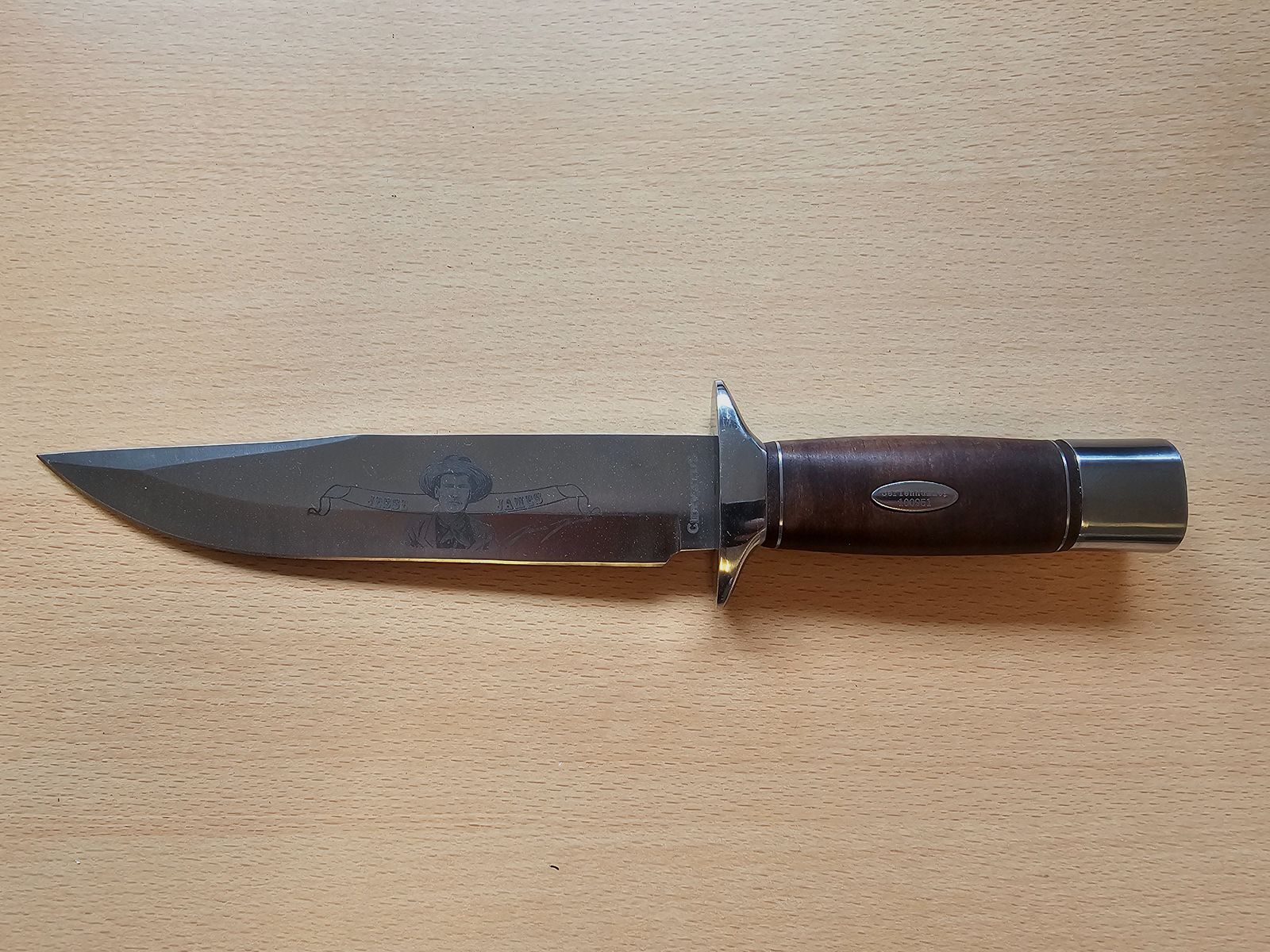 Sammlermesser Cervatus "Jesse James 1 of 1000"