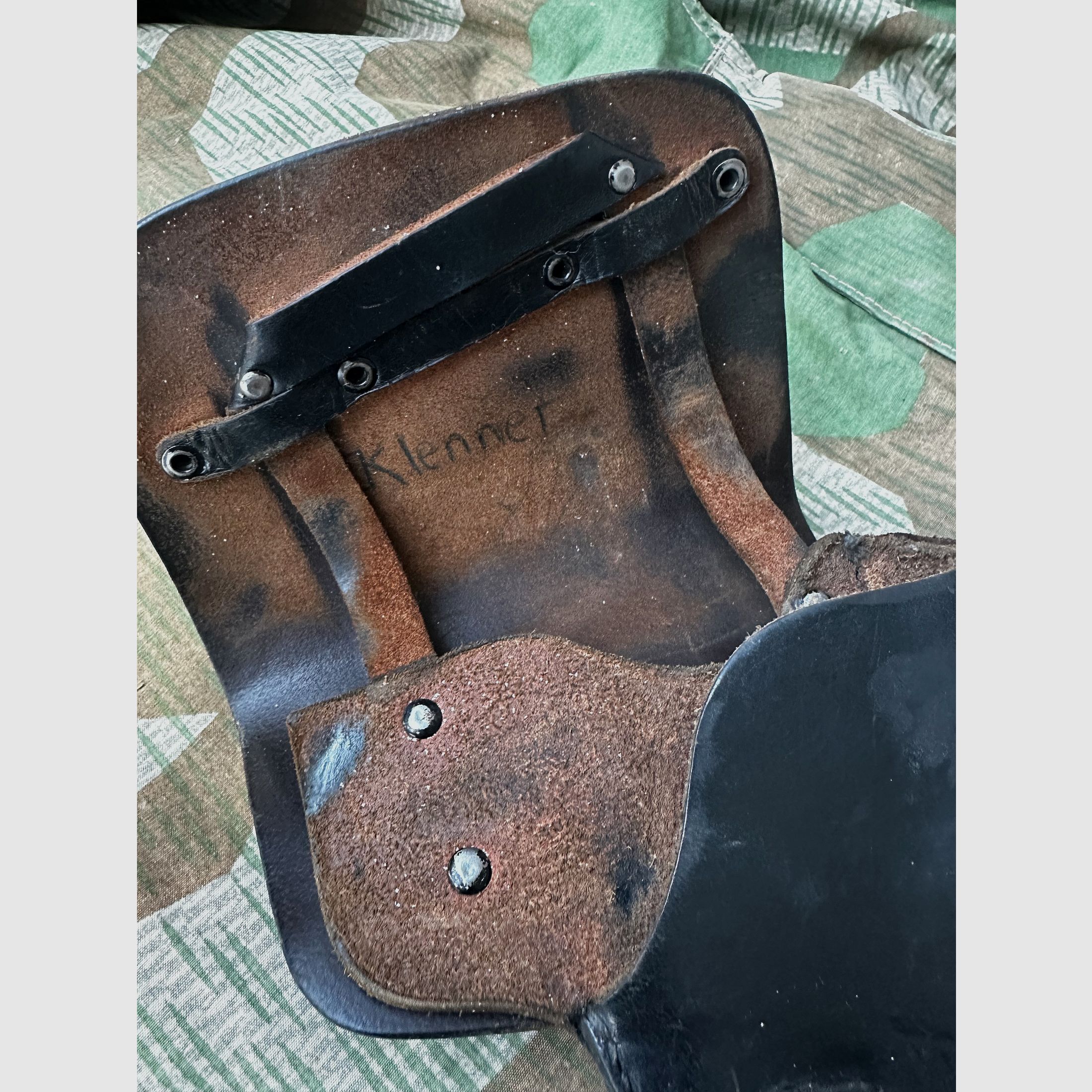 Pistolen Holster P38 Wehrmacht BGS Polizei 50er Jahre 