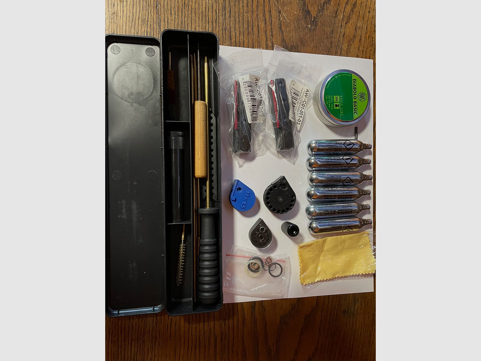 Diana Trailscout Wood Co2 4.5 diabolo p18