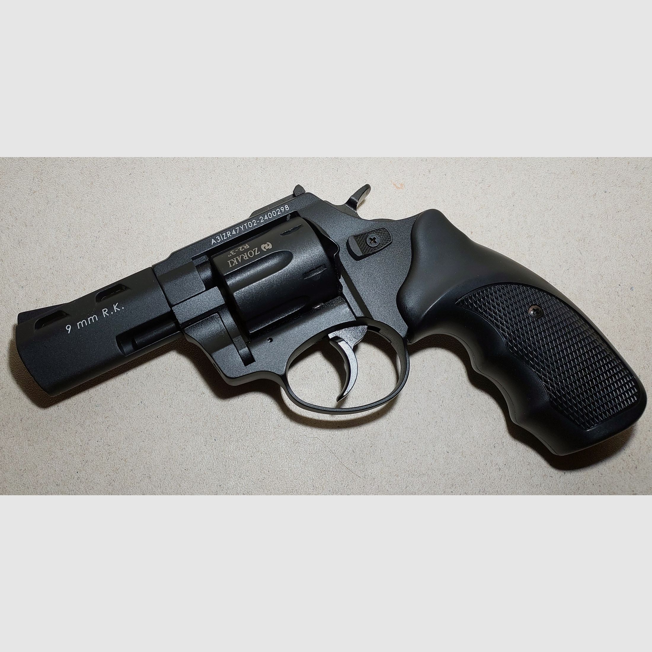 Zoraki R2 3 Zoll Schreckschuss Revolver (PTB 1107) Kal. 9mm R.K. schwarz - NEUWERTIG!