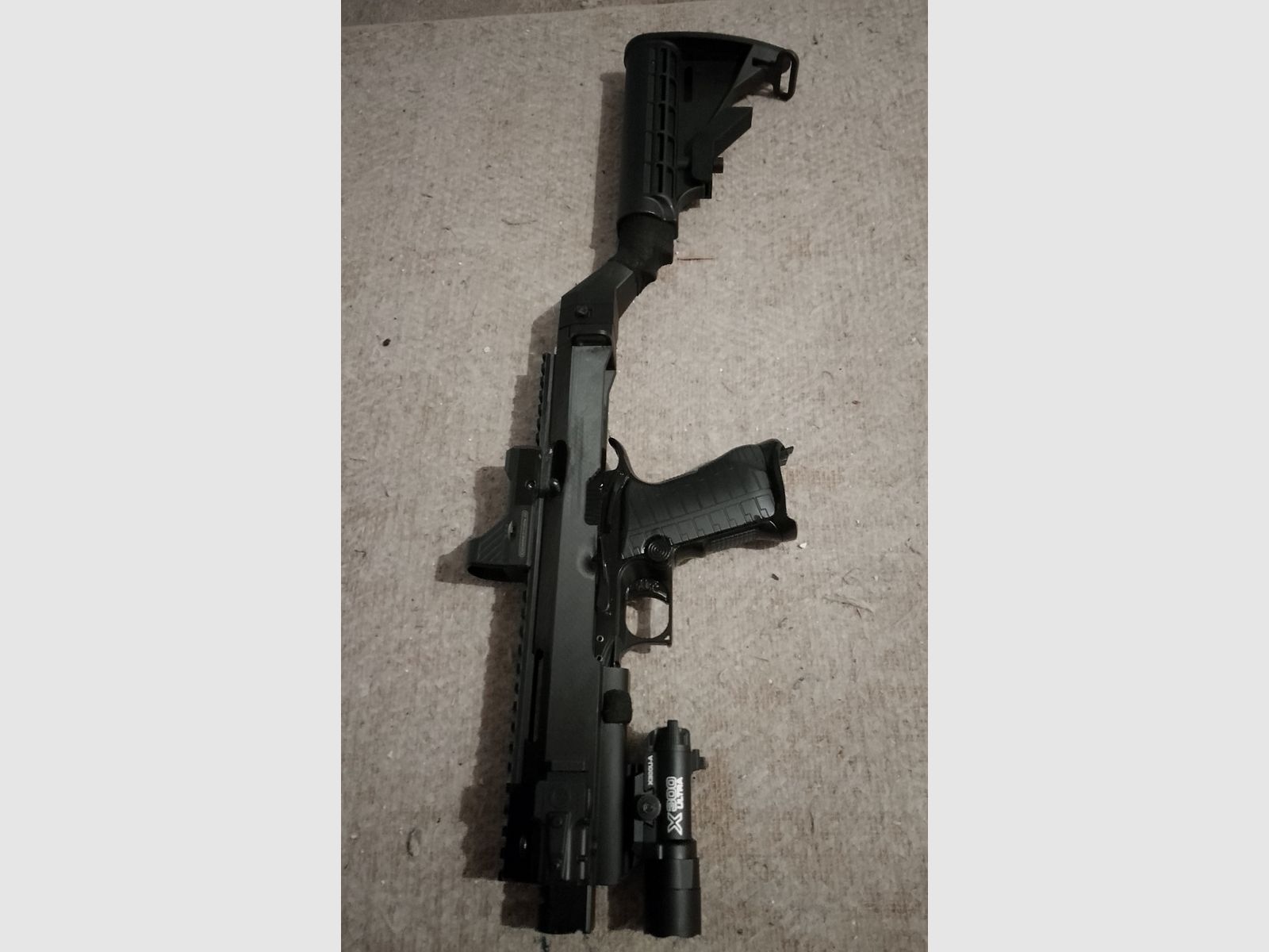 Conversion Body Kit Pistolen Airsoft Softair Paintball Ram Universal klappbarer schaft 3d Druck für Bastler 